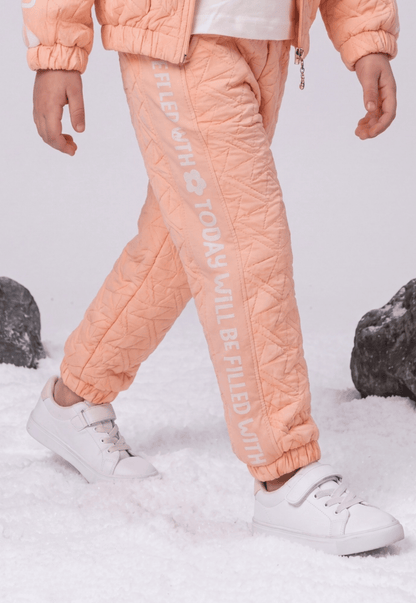 Girls' winter pajamas, 3 pieces (819)