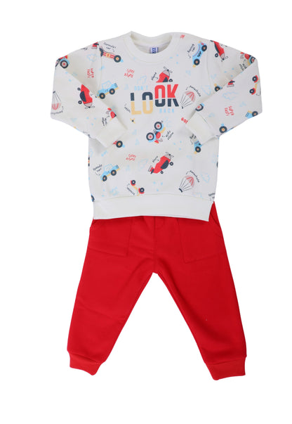 Boys' winter cotton tracksuit (1110)