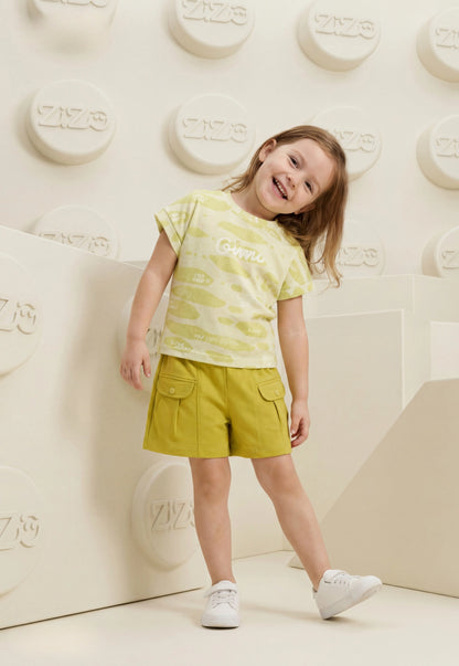 Girls' pajama set is designed for ages 6 to 12 years 745