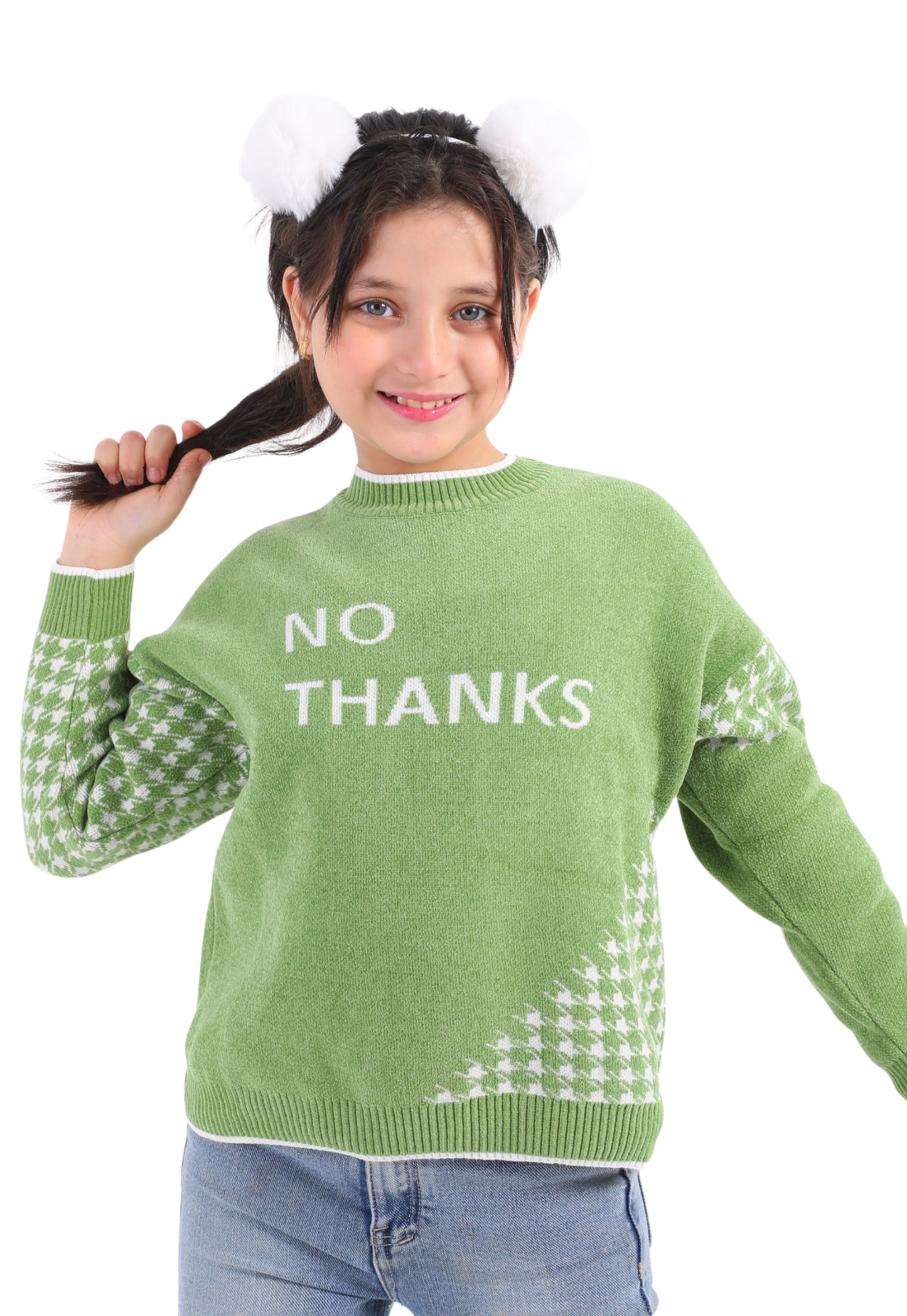 بلوفر بناتي شتوي تريكو (254)