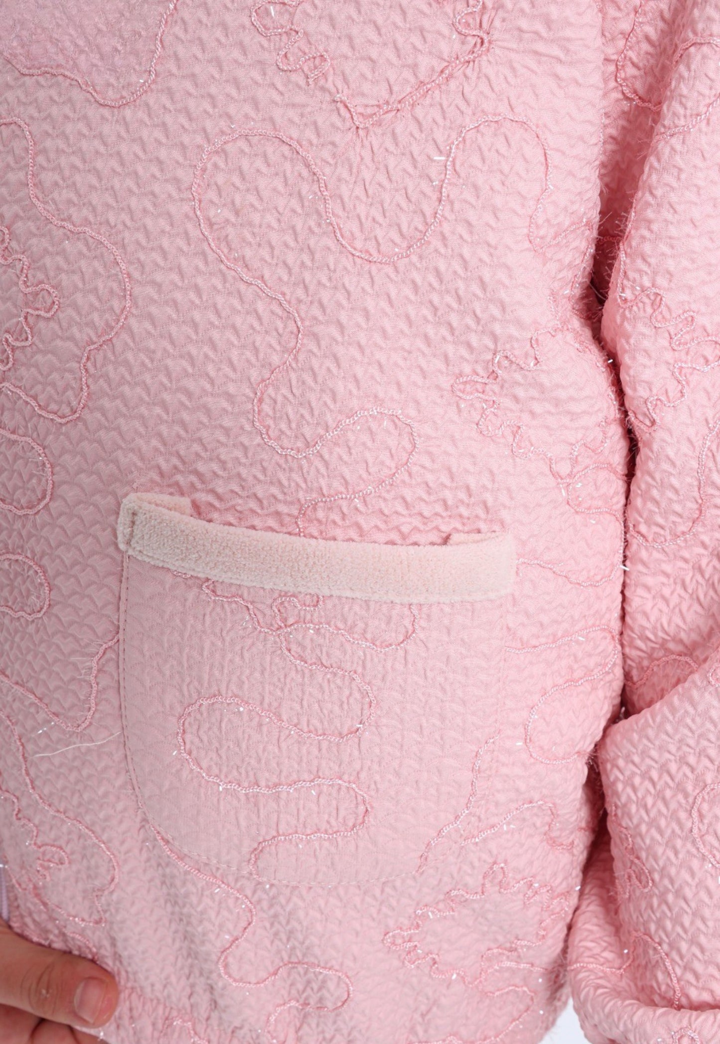 بيجاما بناتي فرو ناعم مكونة من 3 قطع (849)