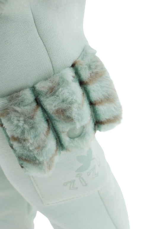 بيجاما بناتي مبطنة 3 قطع (811)