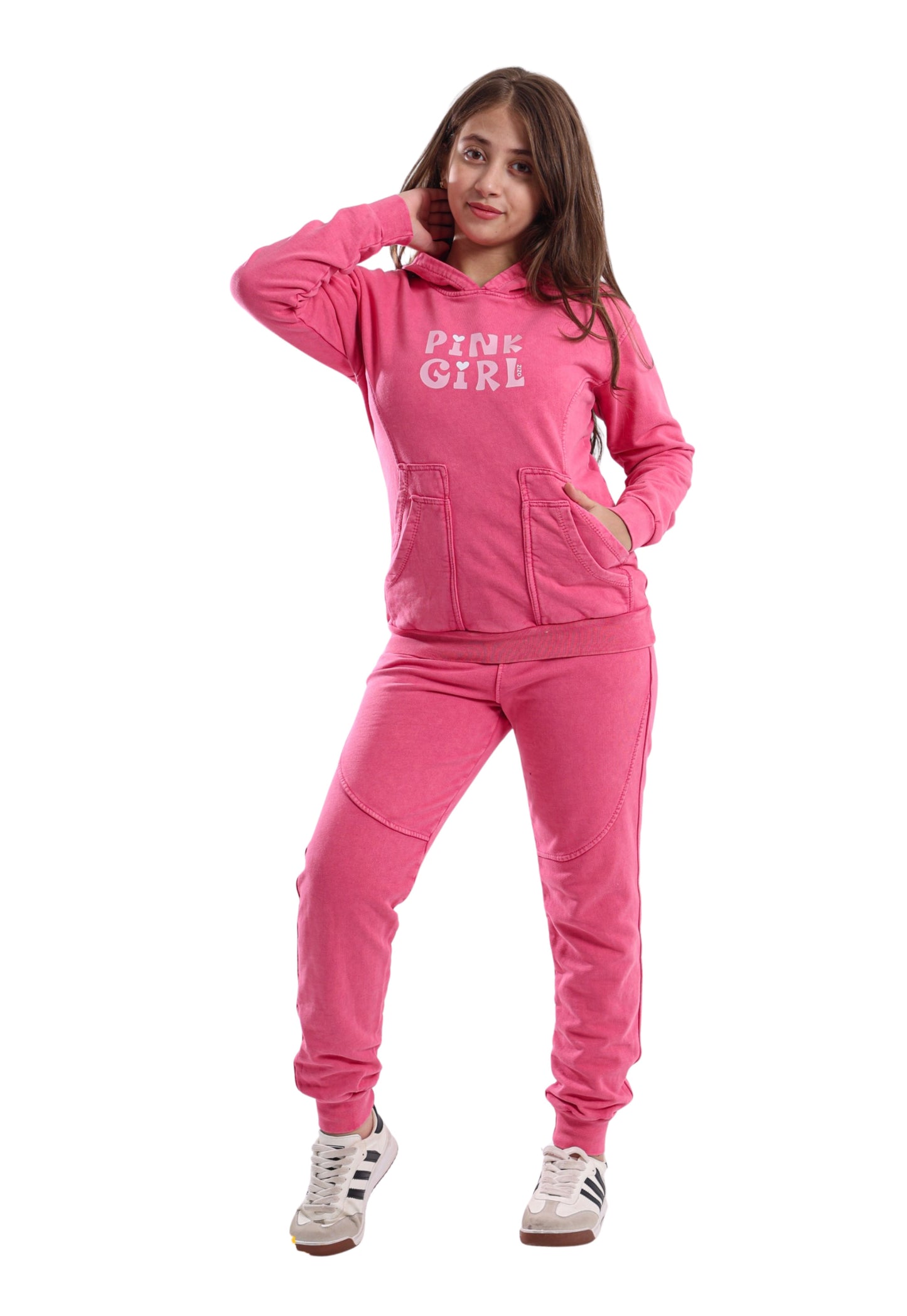  بيجاما بناتي فليسية مكونة من قطعتين (884)