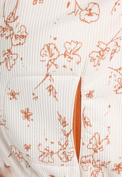 بيجاما بناتي بنقشة زهور ناعمة من 3 قطع (855)